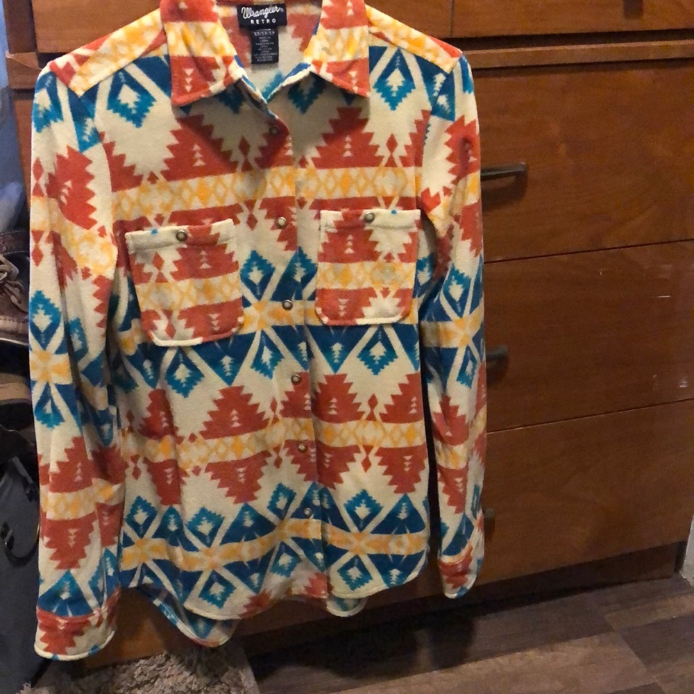 Retro wrangler flannel